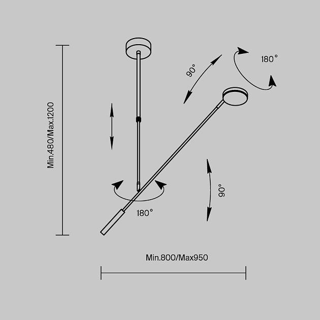 Потолочный светильник Maytoni Fad MOD070CL-L8B3K Фото № 2