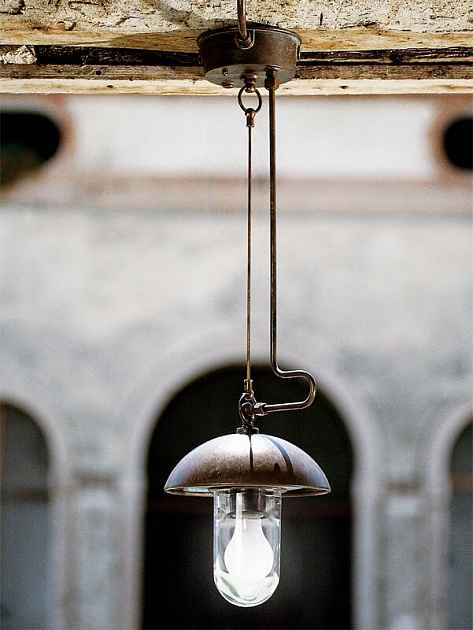 Уличный подвесной светильник Aldo Bernardi Foresteria 7806 фото 