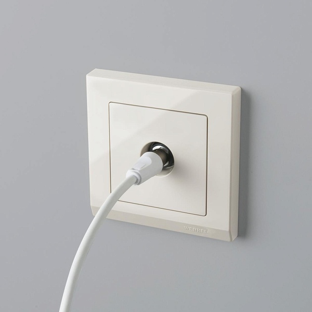 ТВ-розетка проходная Werkel (слоновая кость) W1184003 4690389155819 Фото № 5