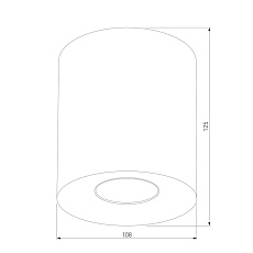 Потолочный светильник TK Lighting 3238 Orion Graphite 1