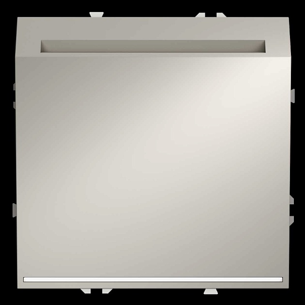 Выключатель встраиваемый S70 карточный 16А, (кашемир) Voltum VLS010703 Фото № 2