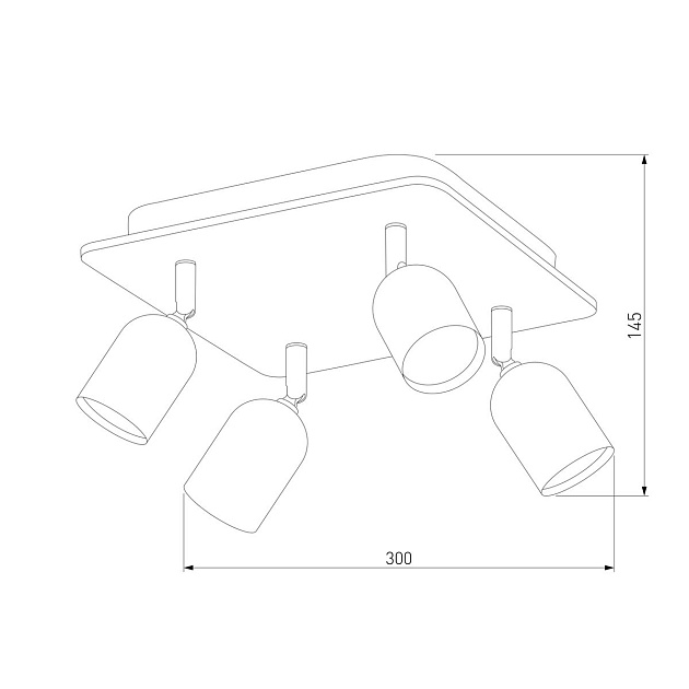 Спот TK Lighting 3297 Top Wood изображение 3 Спот TK Lighting 3297 Top Wood Фото № 3