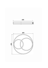 Потолочный светильник Freya FR10029CL-L70B 5