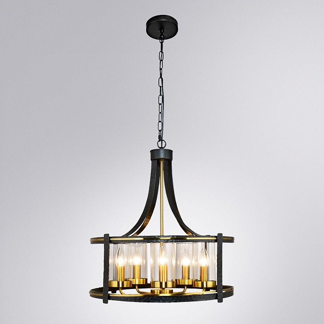 Подвесная люстра Arte Lamp Avior A7011SP-5BK Фото № 2