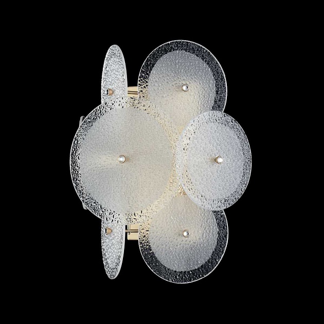 Бра Crystal Lux DANDELION AP2 GOLD Фото № 6