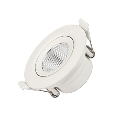 Встраиваемый светодиодный светильник Arlight LTD-Polar-Turn-R80-5W Day4000 032309