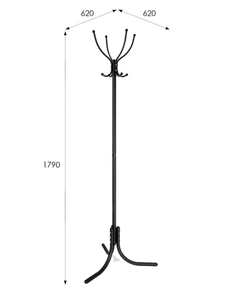 Напольная вешалка Мебелик М 3 001843 Фото № 3
