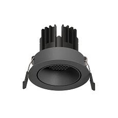 POINTS Точечный светильник DIRECT LED 220В 8Вт 3000К CRI90 50° ZIGBEE глубокий графит