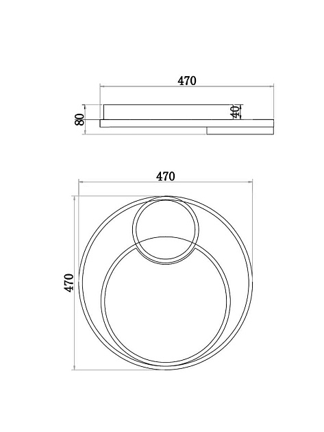 Потолочный светильник Freya FR10028CL-L80B Фото № 4
