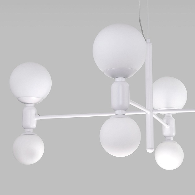 Подвесная люстра Eurosvet Bubble 30182/8 белый изображение 3 Подвесная люстра Eurosvet Bubble 30182/8 белый Фото № 3