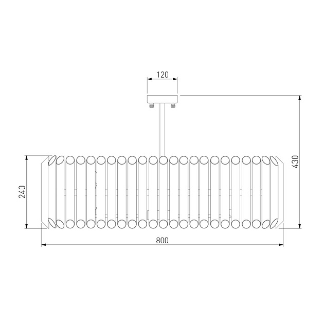 Потолочная люстра Bogates Castellie 361/8 Фото № 2