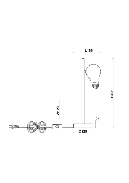 Настольная лампа Freya Evidence FR5372TL-01BS Фото № 2
