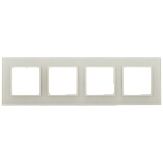Рамка 4-постовая ЭРА Elegance 14-5104-02 Б0034525 1