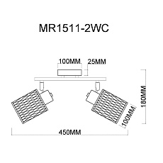 Спот MyFar Cathy MR1511-2WC 1