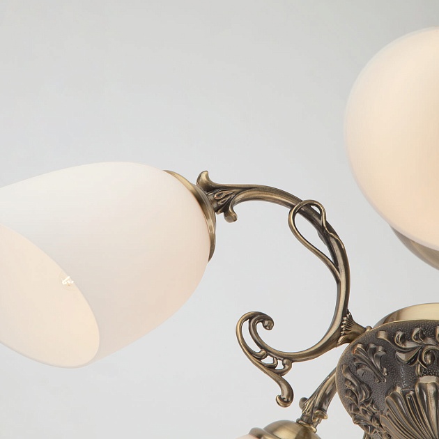 Подвесная люстра Eurosvet 22010/5 античная бронза изображение 4 Подвесная люстра Eurosvet 22010/5 античная бронза Фото № 4