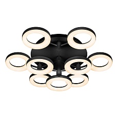 Потолочная светодиодная люстра iLedex Jomo FS-014-X9 108W BK 1