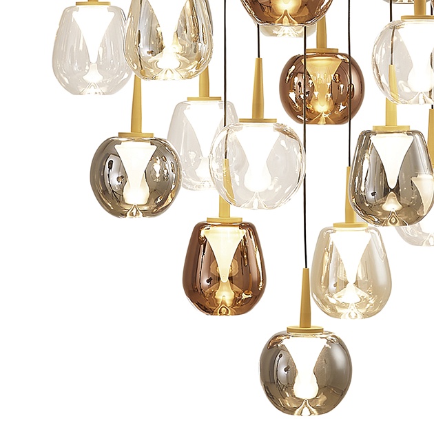 Подвесная светодиодная люстра Mantra Andromeda 8937+24PL Фото № 7