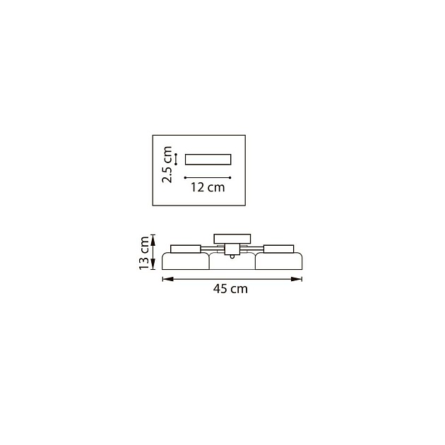 Потолочная люстра Lightstar Fico Ii 740137 изображение 2 Потолочная люстра Lightstar Fico Ii 740137 Фото № 2