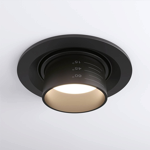 Встраиваемый светодиодный светильник Elektrostandard 9920 LED 15W 4200K черный a052478 Фото № 2