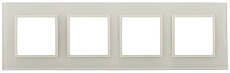 Рамка 4-постовая ЭРА Elegance 14-5104-02 Б0034525