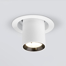 Встраиваемый светодиодный спот Elektrostandard 9917 LED 10W 4200K белый матовый a052448 4