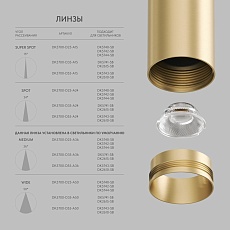 Трековый светодиодный светильник Denkirs Shine Spot DK5742-SB 2