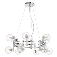 Подвесная люстра Crystal Lux Luxury SP12 Chrome