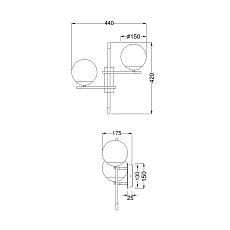 Бра Maytoni Nostalgia MOD050WL-02G 2