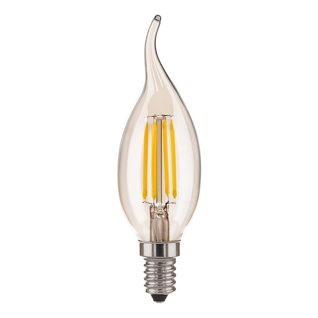 Лампа светодиодная филаментная Elektrostandard BLE1428 E14 9W 3300K прозрачная a050138 фото 