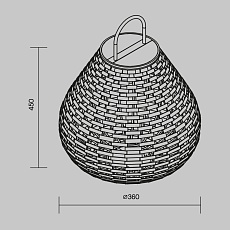 Светильник на солнечной батарее Maytoni Plet OSL599FL-L5B3K 1