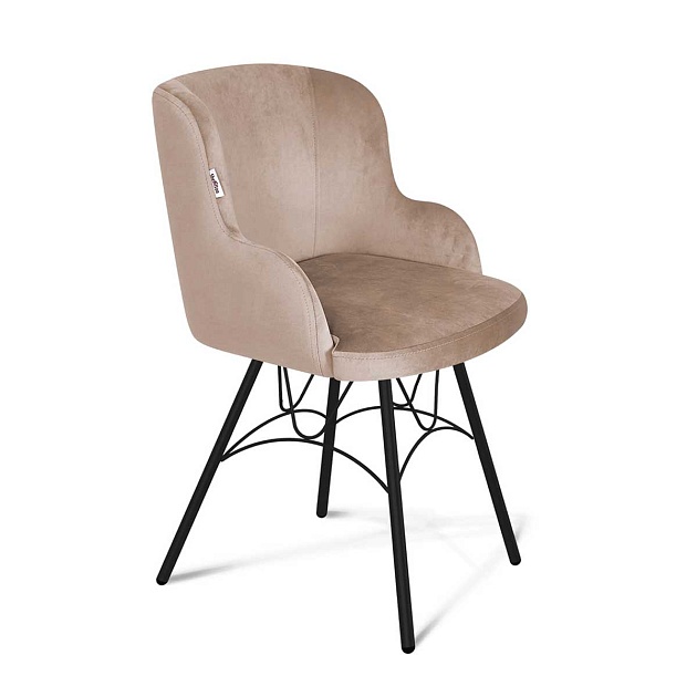 Кухонный стул Sheffilton SHT-ST39/S100 латте/черный муар 7056079302 Фото № 1