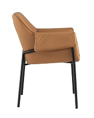 Кресло Stool Group Бесс экокожа коричневая FDC9469 Brown 270 -28 3