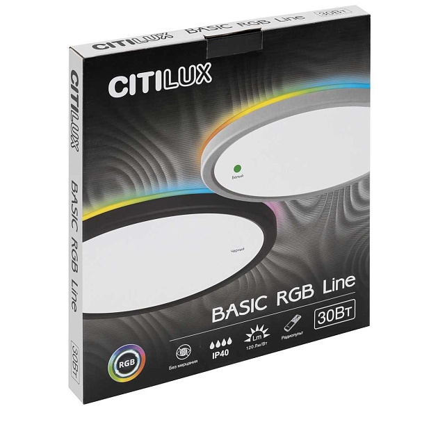 Потолочный светодиодный светильник Citilux Basic Line CL738240EL Фото № 2