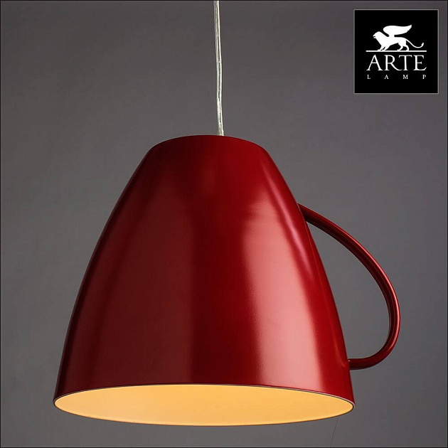 Подвесной светильник Arte Lamp Cafeteria A6601SP-1RD фото 2