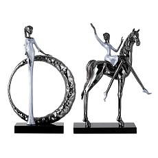 Статуэтка настольная ArtHomeDecor PRETTY WOMAN 7482 BLACK & WHITE