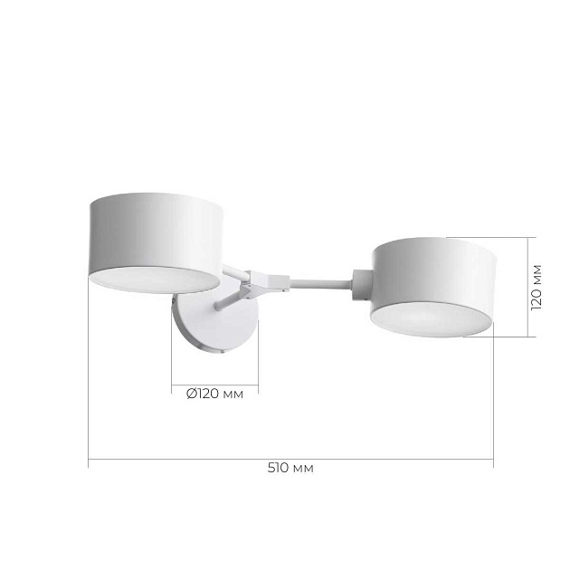 Бра Evoluce Gimento SLE183501-02 изображение 2 Бра Evoluce Gimento SLE183501-02 Фото № 2