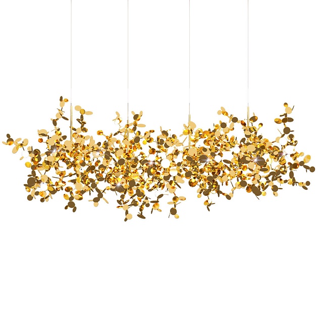 Подвесная люстра Loft IT Spark 10101/4 Gold Фото № 2