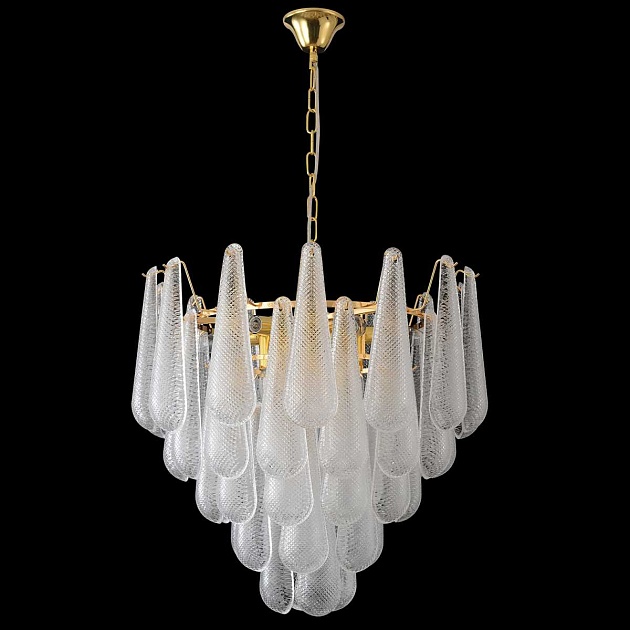 Подвесная люстра Crystal Lux FONTAIN SP10 GOLD Фото № 4