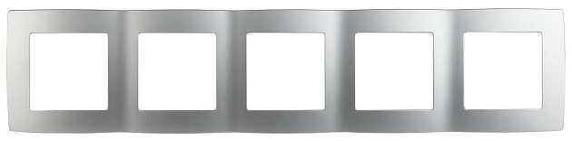 Рамка 5-постовая ЭРА 12 12-5005-03 Б0014783 Фото № 1
