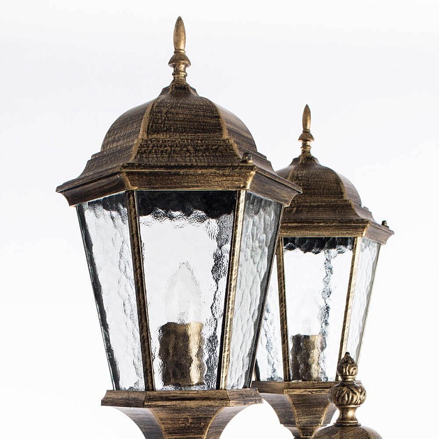 Садово-парковый светильник Arte Lamp Genova A1207PA-3BN изображение 4 Садово-парковый светильник Arte Lamp Genova A1207PA-3BN Фото № 4