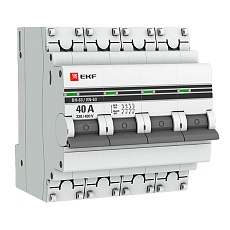 Выключатель нагрузки 4P 40А ВН-63 EKF PROxima SL63-4-40-pro