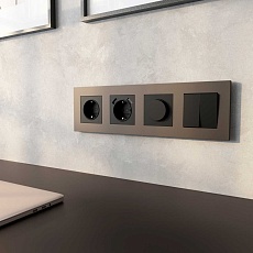 Диммер N Werkel черный матовый W1142008 4690389212901 5