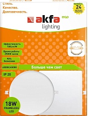 Встраиваемый светодиодный светильник Akfa Lighting AK-FLPR FLFLPR180065A 1