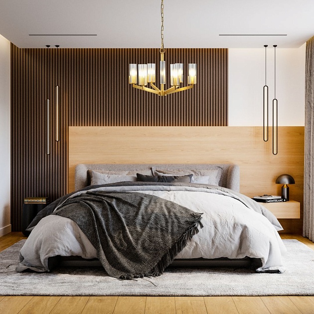 Подвесная люстра Moderli Brass V11074-6P Фото № 11