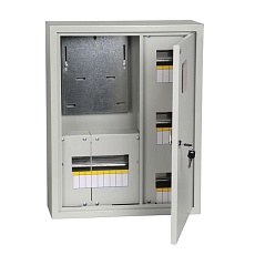TITAN Корпус металлический ЩУРн-3/18 (560х440х165мм) IP31 IEK MKM32-N-18-31-ZO