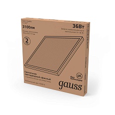 Потолочный светодиодный светильник Gauss 842123236 1