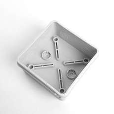 Коробка разветвительная 2х компонентная HF EBX40-38-67, 100*100*50мм, 8 вводов, IP67, серая (GE42455) 49198 2