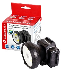 Налобный светодиодный фонарь Ultraflash Headlite аккумуляторный 90х75 160 лм LED5368 14452 3