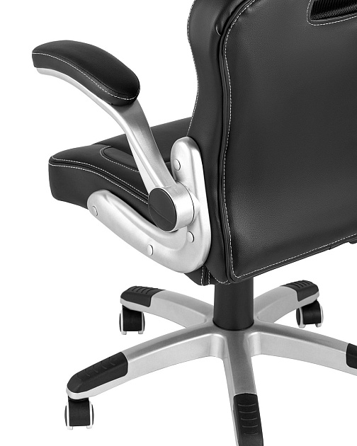 Игровое кресло TopChairs Genesis черное SA-R-10 black изображение 6 Игровое кресло TopChairs Genesis черное SA-R-10 black Фото № 6