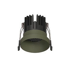 POINTS Точечный светильник COIN M LED 220В 8Вт 3000К CRI90 50° ZIGBEE пепельно-зеленый